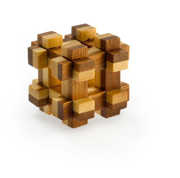 temperen geld Meyella 3D Bamboo Puzzles Set | PuzzleMuzzle
