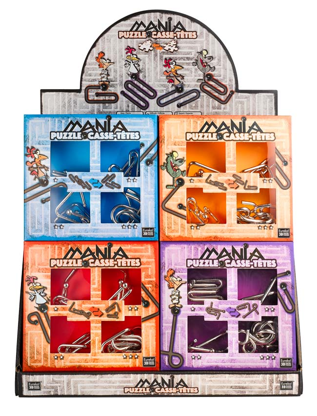 Complete set Puzzle Mania 16 puzzels