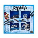 Puzzle mania blue set of 4