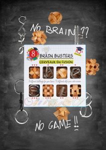 8 Brain Busters puzzels