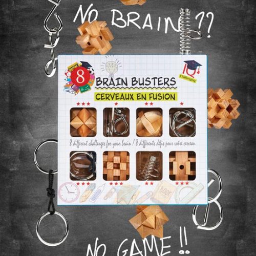 8 Brain Busters puzzels