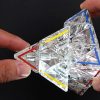 Pyraminx Crystal in handen