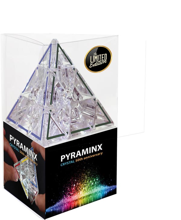 Pyraminx Crystal in verpakking