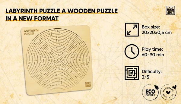 Overzicht Labyrinth puzzel