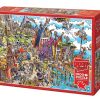 Doodle Town 1000 stukjes Viking Village