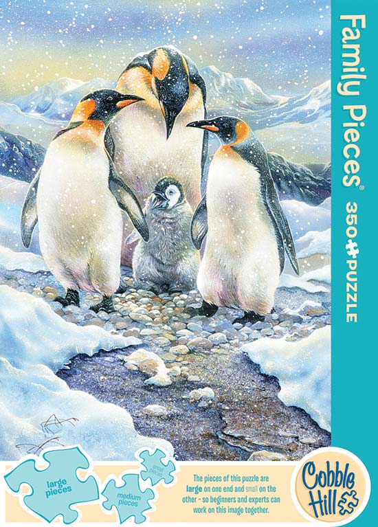 Familie legpuzzel Penguin