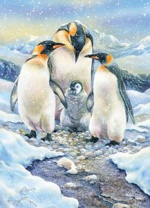 Penguin Family legpuzzel
