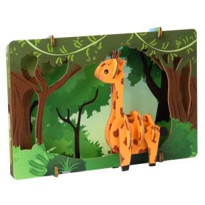 3D Giraffe puzzel