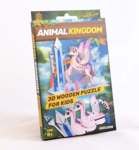 Verpakking van een Animal Kingdom 3D puzzel