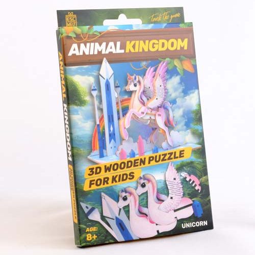 Verpakking van een Animal Kingdom 3D puzzel