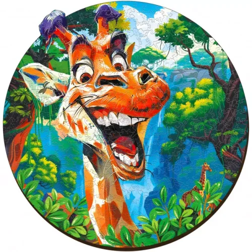 Funny Giraffe legpuzzel 200 stukjes